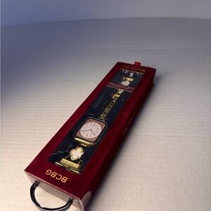 BCBG Gold and Pink Apple Watch Band